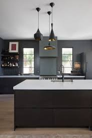 I shared the story of how the sweet little industrial cart above recently came to live in our the ebony stain on wood floors keeps things from feeling too precious, the pistachio green on some of the base cabinetry adds age, and the dark honed black. 20 Sophisticated All Black Kitchen Ideas