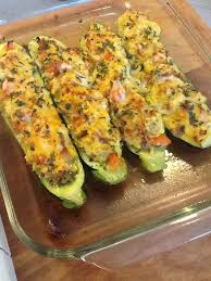 How to make almond flour pancakes. How To Make Kt S Stuffed Zucchini Boats Veggie Dishes Vegetable Dishes Recipes