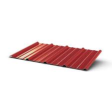 Check spelling or type a new query. Union Corrugating 3 17 Ft X 8 Ft Ribbed Terracotta Red Steel Roof Panel In The Roof Panels Department At Lowes Com