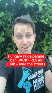 Watch as the people take to the streets in Budapest in defiance of  Hungarian autocrat Viktor Orban