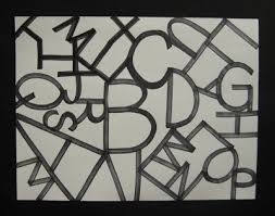 Have them color inside and then count out 100 foam letters to place . Alphabet Soup Art Teachkidsart