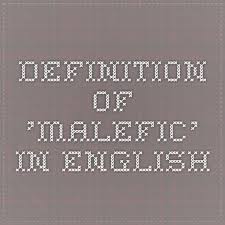 Malefic Definition Of Malefic In English From The Oxford Dictionary Definitions Oxford Dictionaries Meant To Be