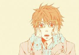 Anime Cute Nerd Male Orange Hair Glasses Anime Uta No Prince Sama Anime Orange