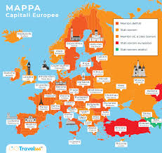 Clicca sullo stato di tuo interesse per iniziare il tuo viaggio virtuale in europa! 20 Capitali Europee Da Visitare Nel 2021