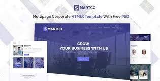 These free mobile friendly templates include image slider, responsive one of the best sources for free html5 website templates based on bootstrap 4 and clean html & css. Smartco Multipage Corporate Html5 Template With Psd By Enventer Themeforest