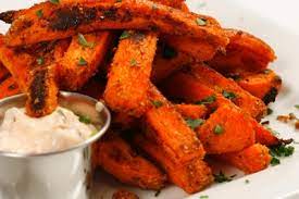 Baked Yam Fries Recipe