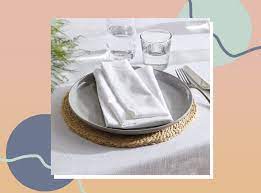 100% linen hemstitch napkins wedding dinner fine table cloth set of 6pc 45x45cm. 9 Best Cloth Napkins 2021 Made From Cotton And Linen The Independent