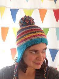 Rainbow Pippi Hat Knitting Hat Pattern Knitted Hats