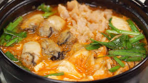 Oyster And Pork Kimchi Nabe Recipe Korean Inspired Hot Pot Cooking With Dog Recipe Nabe Recipe Recipes Cooking