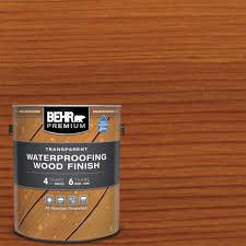 Lowes offers a variety of quality home improvement products that are available for purchase online or in store. Behr Premium 1 Gal Cedar Naturaltone Transparent Waterproofing Exterior Wood Finish 50101 The Home Depot