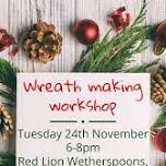 Christmas wreath making workshop