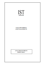 Psikotes ist (intelligence structure test) merupakan tes yang menyeluruh dimana bagian tes satu sama lain saling berhubungan secara struktur. Terkini Kunci Jawaban Ist Psikotes