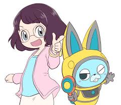 This is how meet usapyon, jibanyan and friends/escape from gargaros goes in usapyon and jibanyan in the road to the ancient yokai. Hailey And Usapyon Yo Kai Watch Know Your Meme