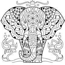 Adults elephant mandala art coloring pages book animals. Elephant Coloring Book For Me App Tribal Elephant Drawing Elephant Drawing Elephant Coloring Pages