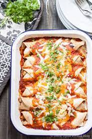 Juicy Chicken Enchiladas Once Upon A Food Blog