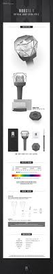 100% authentic merchandise & vinyl. Monsta X Official Light Stick Ver 2