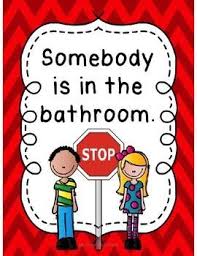 Image Result For Classroom Bathroom Occupied Sign Classroom Bathroom Bathroom Signs Bathroom Red
