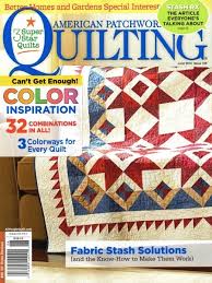American patchwork & quilting magazine (better homes and gardens, april 2010) jan 1, 2010. American Patchwork Quilting June 2014 Issue 128