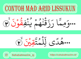 Tajwid secara linguistik dalam bahasa arab mempunyai arti 'kemahiran' atau 'melakukan sesuatu dengan baik'. Contoh Mad Arid Lissukun Pengertian Huruf Hukum Cara Baca