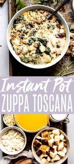 Instant Pot Zuppa Toscana Olive Garden Copycat Video Platings Pairings In 2020 Instant Pot Soup Recipes Easy Instant Pot Recipes Zuppa Toscana
