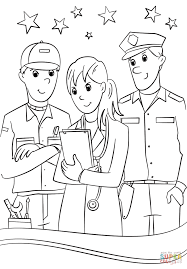 Supercoloring.com is a super fun for all ages: Community Helpers Coloring Page Free Printable Coloring Pages 429731 Png Images Pngio
