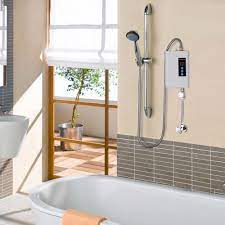 Harga keran shower air panas dingin ini bervariasi, yaitu yang termurah harganya lebih dari 200.000 rupiah hingga lebih dari 1 juta rupiah. 110 220v Instant Electric Hot Water Heater Bathroom Faucet Intelligent Touch Fast Heating Shower Temperature Display Calentador Electric Water Heaters Aliexpress