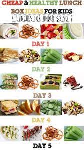 Cheap Healthy Lunch Box Ideas For Kids Cheap Healthy Lunch Healthy Lunch Healthy Lunchbox