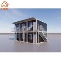 Prefabricated Modular Tiny Flat Pack Containers Office Dormitory Portable  Detachable Container House