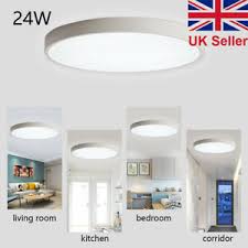 These are the perfect option. Led Ceiling Light Round Flush Lamp Home Fixture Bedroom Kitchen 220v 24w 300mm