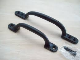 2 Sizes Black Cast Iron Kitchen Cabinet Door Cupboard Drawer Pull Handles Kitchen Cupboard Handles Cupboard Drawers Drawer Pull Handles