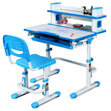 Sidiz ringo kid desk chair buy from amazon. Children S Desk Chair Set Height Adjustable Study Table W Bookshelf Drawer Blue Baby Seats Sofa Aliexpress