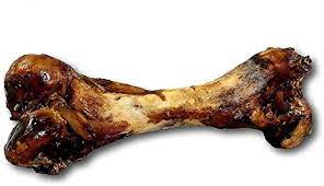Amazon Com Ham Bone For Dogs 2 Count Premium Grade Roasted Meaty Beef Premium Pork Femur For Small Large Dog Bones 7 To 8 All Natural Gourmet Dog Chew Treat
