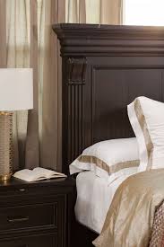 Black Bedroom Furniture Set 70 Traditional Distressed Panel Bed In Black Bedroom Furniture Sets Bedroom Bed Design Panel Bed