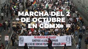 Marchas del 2 de octubre en CDMX : a qué hora empiezan, rutas y alternativas viales