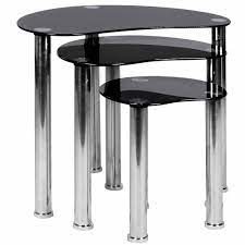 Nest of tables are versatile for any living space by saving you precious room. Cara Black Nest Of Tables Dining Wood Furniture