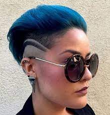 Funky Colorful Mohawk For Women Mohawk Hairstyles Short Hair Styles Hair Styles