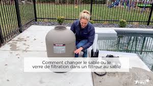 Comment Changer Le Sable Ou Le Verre De Filtration Dans Un Filtreur Au Sable Youtube