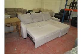 Whether you're stretched out from tip to toe on your own or you've gathered your friends around to watch a movie. Pulaski L Shaped 3 Seater Sofa Bed With Storage Under The Chaise And A Pull Out Bed Part To Make