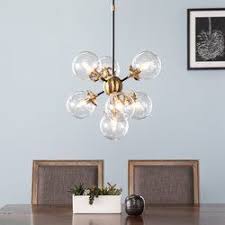 Latitude Run Ulyana 7 Light Cluster Globe Pendant Wayfair In 2020 Clear Globe Pendant Light Globe Pendant Globe Pendant Light