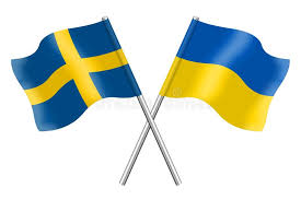 The swedes come into the matchup as the favorites after an improbable. Sweden And Ukraine Crossed Swedish And Ukrainian Flags Stock Vector Illustration Of Original Scandinavia 156338711
