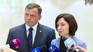 Adresarea președintelui republicii moldova, maia sandu, în plenul adunării parlamentare a consiliului europei. Andrei Nastase And Maia Sandu Edm July 23 2020 Jamestown