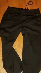 Armani Exchange Mens Black Sweat Pants Sweatpants Size L
