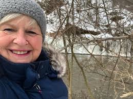 Sunset in Toronto's Don Valley with friends