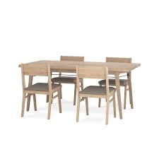 Miles Dining Table With 4 Chairs Castlery Dining Table Dining Room Furniture Arrangement Diy Furniture Arrangement