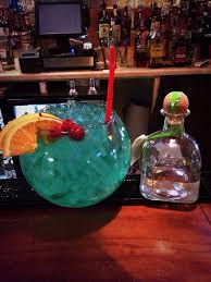 German wheat beers, with their citrusy flavors and effervescence, are especially good with fried fish tacos, cutting through the overall richness with ease, but at the same time the slightly creamy mouthfeel resonates perfectly with toppings like crema and guacamole. —jesse vallins (the saint tavern) Caz Bar Patio On Twitter Fish Bowl Friday That S Over 110 Oz Of Margarita Long Island Or Well Drinks 18 Also 2 Fish Tacos In The Bar Only Http T Co I69k0rc03u