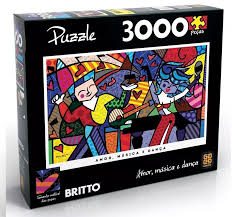 Maybe you would like to learn more about one of these? Quebra Cabeca Puzzle 3000 Pecas Romero Britto Amor Musica E Danca Grow 2961 Na Mundotoy