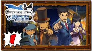 Ace attorney is a total blast, and when layton and wright finally face each other in the courtroom, it's fanservice all around for lovers + perfectly combines professor layton and ace attorney gameplay in alternating story chapters. Professor Layton Vs Phoenix Wright Part 1 On A Dark And Stormy Night Us Release Youtube