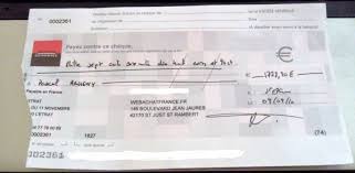 Bureau de poste, modifier livraison. Un Cheque Dechire Ou Scotche Est Il Valable