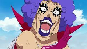 anime character with unique makeup of the day emporio ivankov one piece anime anime one piece manga