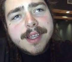 Post Malone S Moustache Looks Like Two Dogs About To Kiss Https Imgur Com Uzcty1v Post Malone Malone Post